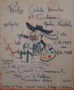 Oude affiche van Prolo des Marolles, Collections, Enlèvement