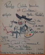 Oude affiche van Prolo des Marolles, Ophalen