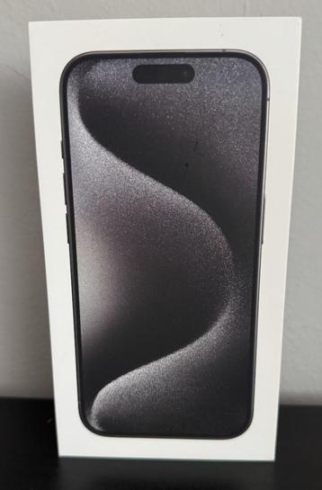 iPhone 15 Pro 128GB zwart titanium als nieuw beschikbaar voor biedingen