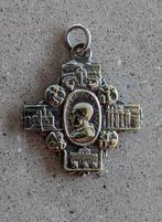 Medaillon, hanger verzilverd Pius XII, Ophalen of Verzenden, Nieuw, Sieraad, Christendom | Katholiek
