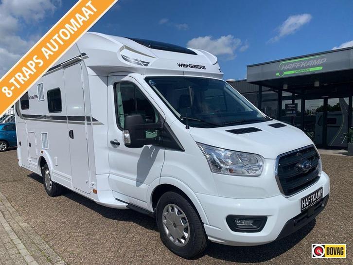 Weinsberg CaraSuite 650 MEG enkel & hefbed 2xairco, Caravans en Kamperen, Mobilhomes, Bedrijf, Half-integraal, Overige merken