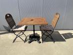 Frans bistro tuinsetje, Tuin en Terras, Ophalen, Gebruikt, Stoel, Tuinset