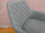 NIEUW Horecakwaliteit kuipstoelen, groengetinte stof €75/st, Ophalen of Verzenden, Nieuw, Metaal