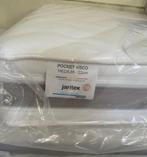 Nieuwe boxspring en matras 14x200 nog verpakt te koop, Huis en Inrichting, Slaapkamer | Bedden, Ophalen, Basique, Zwart, 140 cm