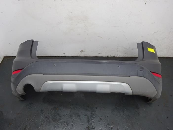 Achterbumper van een BMW X1 (B39), Auto-onderdelen, Carrosserie, Bumper, BMW, Gebruikt, 3 maanden garantie, Ophalen of Verzenden