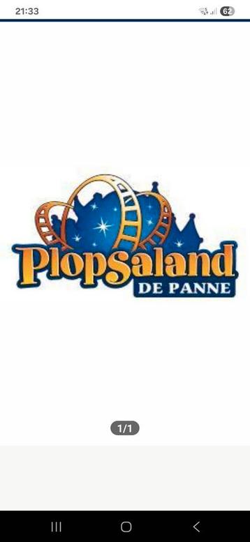3 e tickets plopsaland de panne geldig tot april 2026