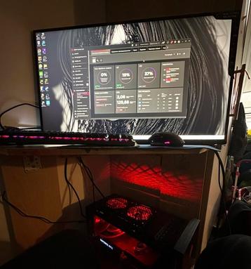 Full Gaming Setup met HP OMEN 40L,ASUS ROG STRIX XG32AQ,nog1 beschikbaar voor biedingen