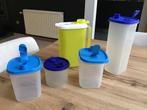 Lot de 5 Tupperware pour rangement des armoires, Enlèvement, Comme neuf, Bleu
