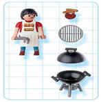 Playmobil 4649 papa barbecue, Kinderen en Baby's, Speelgoed | Playmobil, Complete set, Gebruikt, Ophalen