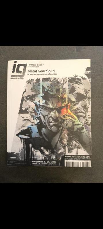 IG Magazine Hors-Série n7 – Metal Gear Solid (2013) – Rare  beschikbaar voor biedingen