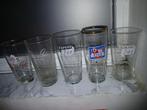 Bierglazen Ide Eke 9st., Ophalen of Verzenden, Zo goed als nieuw, Glas of Glazen, Overige merken