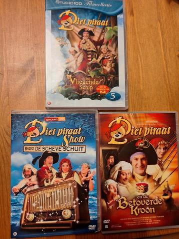 3 dvd's Piet Piraat voor €2