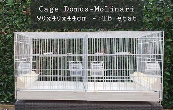 Verkocht Domus-Molinari kooi 90cm, perfecte staat, compleet beschikbaar voor biedingen