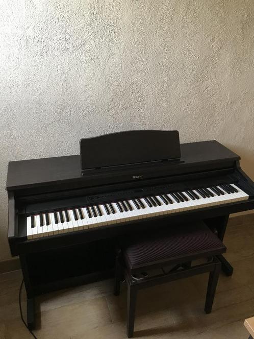 Roland digitale piano, Muziek en Instrumenten, Piano's, Gebruikt, Piano, Bruin, Digitaal, Ophalen