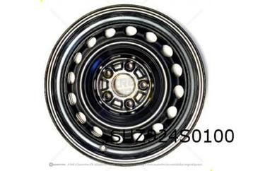 Suziki SX4 S/Cross velg staal zwart (16" x 6,5J) (9/13-1/22  beschikbaar voor biedingen