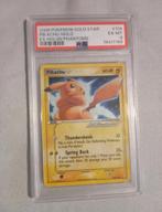 Pokemon Kaart Pikachu Gold Star #104, Hobby en Vrije tijd, Ophalen of Verzenden, Gebruikt, Losse kaart