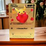 Pokémon Metalen Valentijn Kaarten, Ophalen of Verzenden, Nieuw, Losse kaart