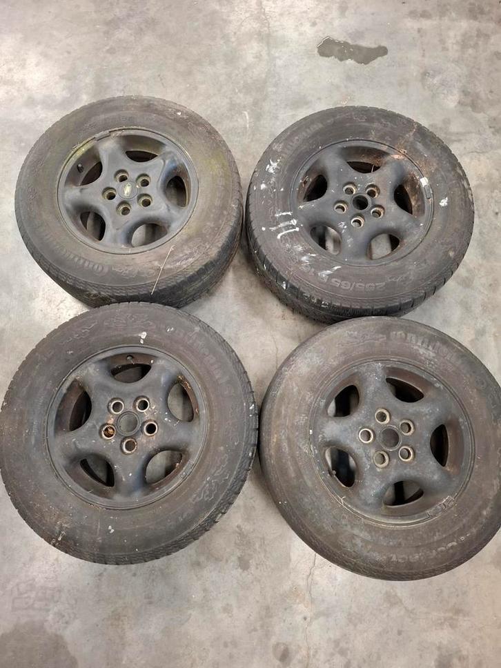 Land rover range rover P38 originele velgen 5x120, Auto-onderdelen, Banden en Velgen, Band(en), All Season, 16 inch, 255 mm, Terreinwagen