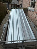 Wandplaat zilver, Doe-het-zelf en Bouw, Dakpannen en Dakbedekking, Ophalen, Grijs, Metaal