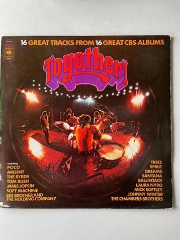 LP - TOGETHER - 16 great  CBS tracks beschikbaar voor biedingen