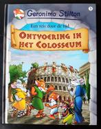 Ontvoering in het Colosseum- Geronimo Stilton, Geronimo Stilton, Ophalen of Verzenden, Zo goed als nieuw, Eén stripboek