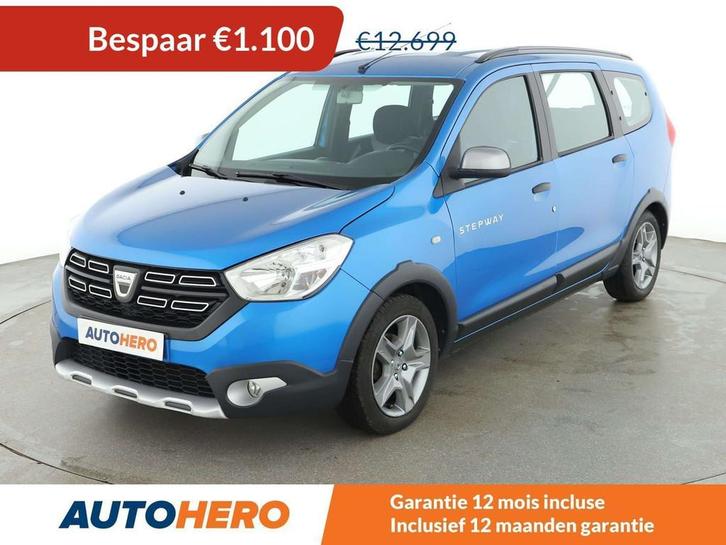 Dacia Lodgy 1.6 SCe Stepway (bj 2019), Auto's, Dacia, Te koop, Lodgy, ABS, Achteruitrijcamera, Airbags, Airconditioning, Bluetooth