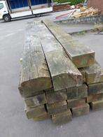eiken bielsen ongeveer 15x25x3,40m lang 5 stuks prijs 100 eu, Ophalen