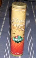 Blikken doos 'Winter Koninck' brouwerij De Koninck, Overige merken, Gebruikt, Overige, Ophalen of Verzenden