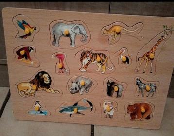 Houten legpuzzel 