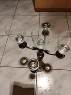 Kandelaar, Huis en Inrichting, Ophalen, Gebruikt, 50 tot 75 cm, Grijs