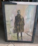 Peinture - l'épave - signature Léonard ??, Enlèvement ou Envoi