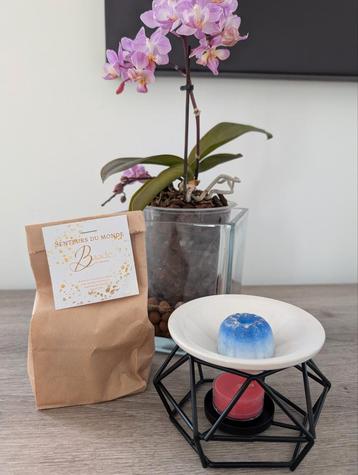 Fondantbrander keramische beker + kaarsblusser beschikbaar voor biedingen