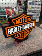 Nieuwe Harley Davidson reclamebak met LED verlichting., Ophalen of Verzenden, Nieuw, Lichtbak of (neon) lamp