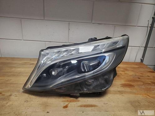 Mercedes Vito W447 2014 - 2022 koplamp links LED brandschade, Auto-onderdelen, Verlichting, Mercedes-Benz, Gebruikt, Ophalen of Verzenden