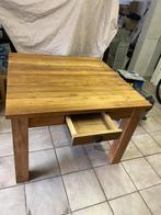 Teak tafel, Huis en Inrichting, Tafels | Salontafels, Ophalen, 75 cm of meer, 100 tot 150 cm, 100 tot 150 cm