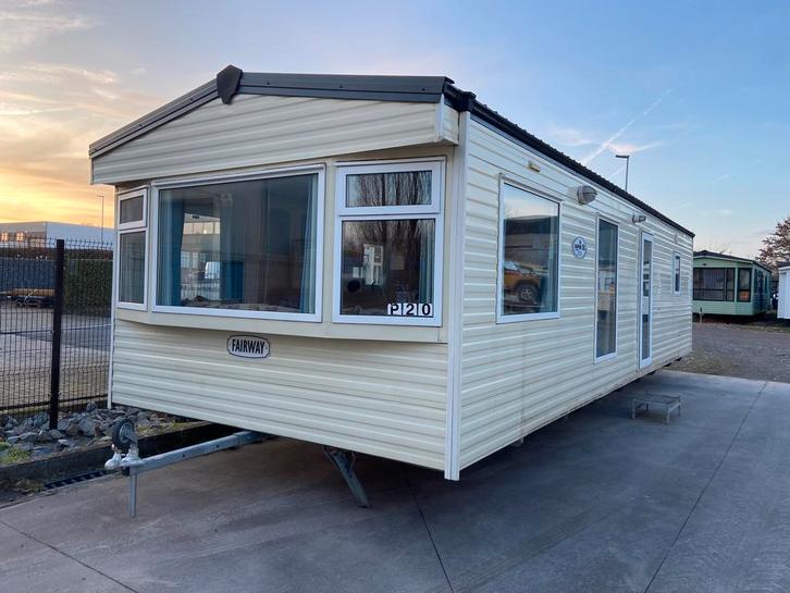 Stacaravan Cosalt fairway 10meter dg en cv, Caravans en Kamperen, Stacaravans, Ophalen