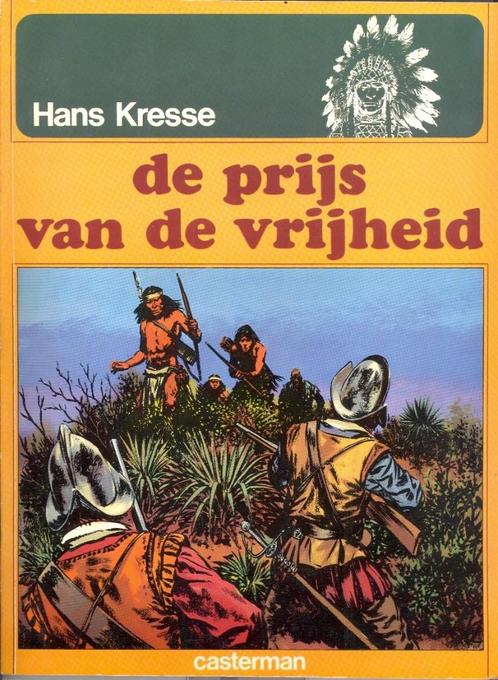 De indianen-reeks nr 8 - De prijs van de vrijheid., Boeken, Stripverhalen, Gelezen, Eén stripboek, Ophalen of Verzenden