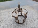 Metalen kroon, Huis en Inrichting, Woonaccessoires | Kransen, Ophalen of Verzenden, Gebruikt