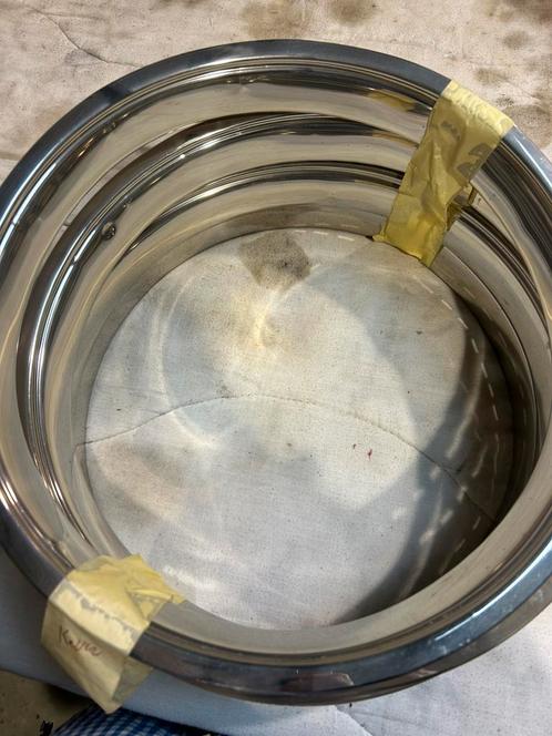Chroom wielringen 15 inch kever, Auto diversen, Wieldoppen, Ophalen of Verzenden