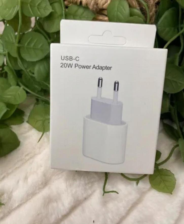 Adaptateur secteur USB‑C 20 W, Télécoms, Téléphonie mobile | Chargeurs pour téléphone, Neuf, Enlèvement ou Envoi