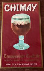 Chimay Bière, Ophalen of Verzenden, Gebruikt, Reclamebord, Plaat of Schild, Overige merken