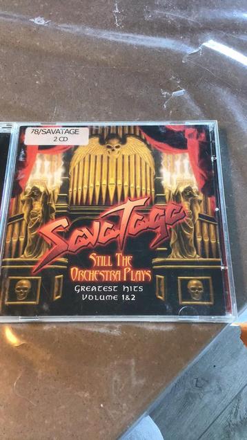 savatage : still the orchestra plays - greatest hits vol 1&2 beschikbaar voor biedingen