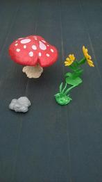 Speelset smurfen: Paddestoel 4.0060, Verzamelen, Ophalen of Verzenden, Gebruikt, Verschillende Smurfen, Huisje of Attribuut