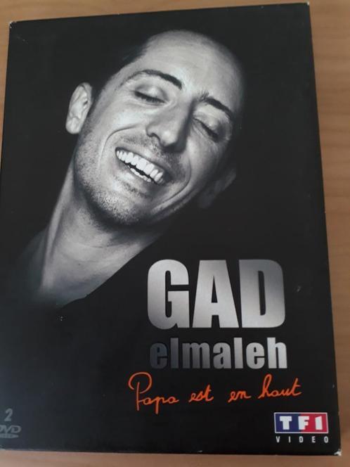 3 DVD'S GAD ELMALEH, Cd's en Dvd's, Dvd's | Cabaret en Sketches, Zo goed als nieuw, Tv-programma of Sketches, Ophalen of Verzenden