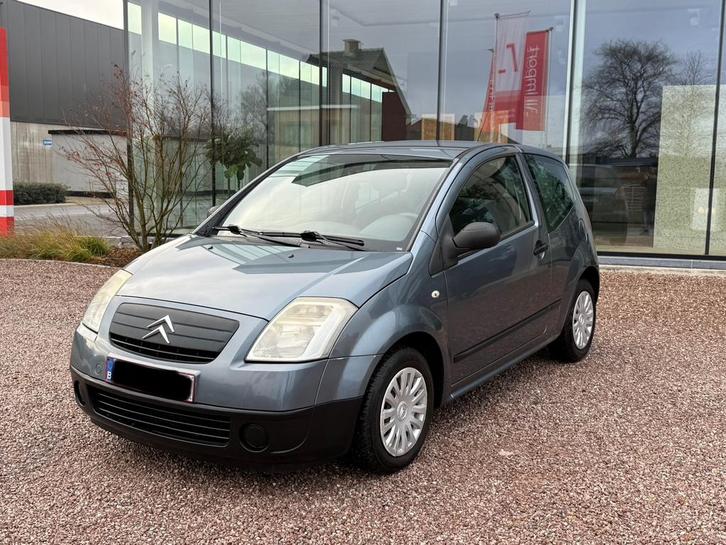 Citroën C2 1.1 60pk 2007 128.000km, Autos, Citroën, Particulier, C2, Radio, Essence, Euro 4, Coupé, 3 portes, Boîte manuelle, Argent ou Gris