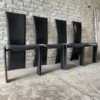 4X vintage design jaren 80 eetkamerstoel, Ophalen