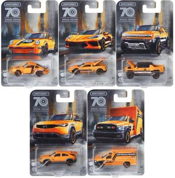 Matchbox Moving Parts 70th Anniversary Set van 5 beschikbaar voor biedingen