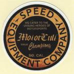 Speed Equipment Company sticker, Collections, Autocollants, Envoi, Neuf