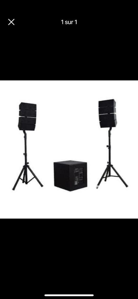 Location sono et machines, Muziek en Instrumenten, Versterkers | Keyboard, Monitor en PA, Zo goed als nieuw, P.A., Ophalen