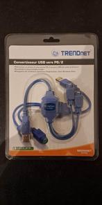 TRENDnet USB naar PS2 converter (nieuw), Computers en Software, Ophalen of Verzenden, Nieuw